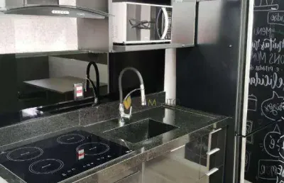 Apartamento com 2 dormitórios à venda, 43 m² por r$ 387.000 - campestre - santo andré/sp