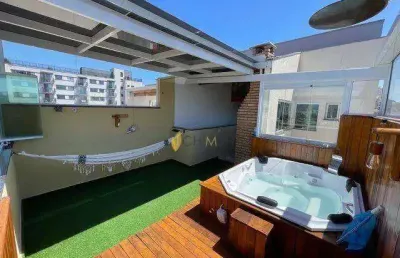 Cobertura com 2 dormitórios à venda, 88 m² por r$ 710.000,00 - santa maria - santo andré/sp