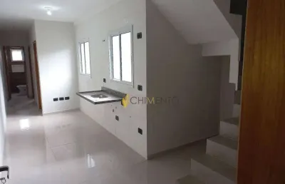 Cobertura com 2 dormitórios à venda, 90 m² por r$ 445.000 - parque das nações - santo andré/sp