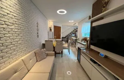 Cobertura com 2 dormitórios à venda, 114 m² por r$ 700.000 - vila alzira - santo andré/sp