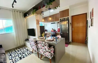 Apartamento com 2 dormitórios à venda, 47 m² por r$ 330.000 - parque novo oratório - santo andré/sp