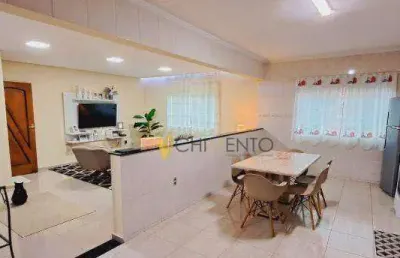 Casa à venda, 180 m² por r$ 750.000,00 - vila pires - santo andré/sp