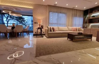 Apartamento com 3 dormitórios à venda, 153 m² por r$ 2.200.000 - jardim - santo andré/sp