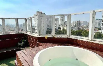 Cobertura com 3 dormitórios à venda, 183 m² por r$ 1.400.000 - mooca - são paulo/sp