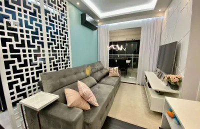 Apartamento com 2 dormitórios à venda, 55 m² por r$ 790.000,00 - jardim anália franco - são paulo/sp