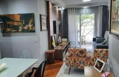 Apartamento com 3 dormitórios à venda, 100 m² - campestre - santo andré/sp
