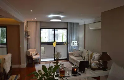 Apartamento com 3 dormitórios à venda, 130 m² por r$ 1.430.000,00 - brooklin - são paulo/sp