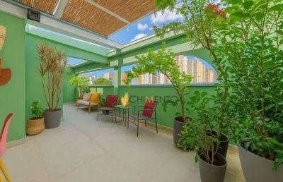 Cobertura com 3 dormitórios à venda, 128 m² - vila olímpia - são paulo/sp