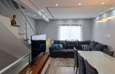 Casa à venda, 123 m² por r$ 589.000,00 - parque novo oratório - santo andré/sp
