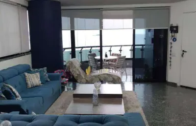 Apartamento com 4 dormitórios à venda, 212 m² por r$ 1.800.000 - jardim astúrias - guarujá/sp