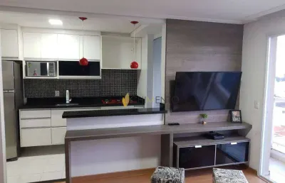 Apartamento com 2 dormitórios à venda, 59 m² por r$ 465.000 - vila américa - santo andré/sp