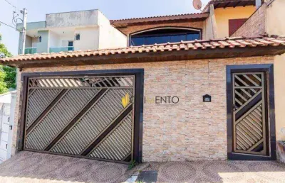 Casa com 4 dormitórios, 318 m² - venda por r$ 1.150.000 ou aluguel por r$ 4.480/mês - parque das nações - santo andré/sp