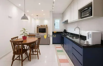 Cobertura com 2 dormitórios à venda, 130 m² por r$ 840.000,00 - campestre - santo andré/sp