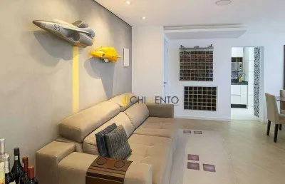 Apartamento com 2 dormitórios à venda, 83 m² por r$ 680.000 - jardim - santo andré/sp