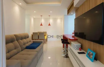 Apartamento com 2 dormitórios à venda, 50 m² por r$ 400.000,00 - vila metalúrgica - santo andré/sp