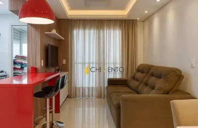 Apartamento com 2 dormitórios à venda, 50 m² por r$ 400.000,00 - vila metalúrgica - santo andré/sp