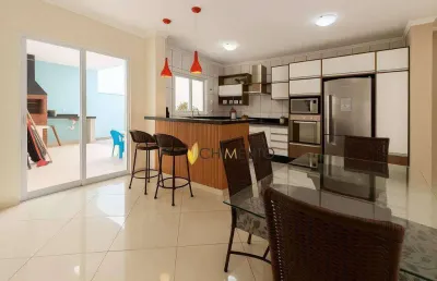 Casa com 3 dormitórios à venda, 190 m² por r$ 950.000,00 - vila linda - santo andré/sp