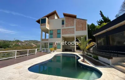 Casa à venda por r$ 3.800.000,00 - condomínio residencial alpes de guararema - guararema/sp