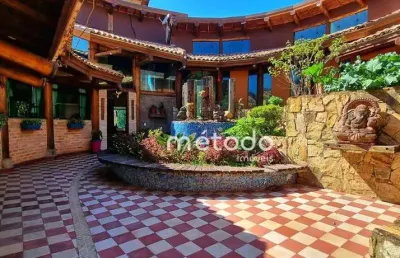 Casa à venda, 560 m² por r$ 3.500.000,00 - condomínio residencial alpes de guararema - guararema/sp
