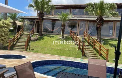 Casa com 4 dormitórios à venda, 420 m² por r$ 2.100.000 - luiz carlos - guararema - sp