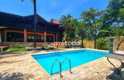 Casa com 6 dormitórios à venda, 364 m² por r$ 1.590.000,00 - jardim itapema - guararema/sp