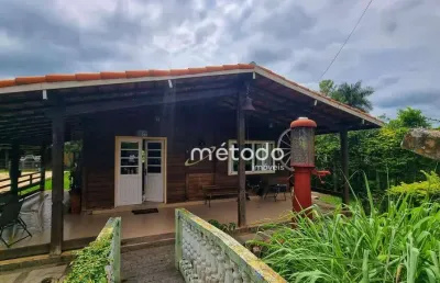 Chácara com 3 dormitórios à venda, 1870 m² por r$ 1.450.000 - condomínio estância guararema - guararema/sp