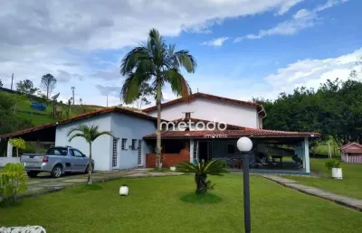 Chácara com 5 dormitórios à venda, 17873 m² por r$ 1.900.000 - parque agrinco - guararema - sp