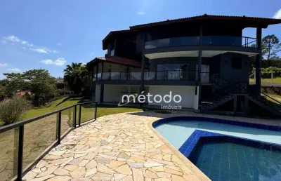 Casa à venda, 369 m² por r$ 2.200.000,00 - condomínio residencial alpes de guararema - guararema/sp
