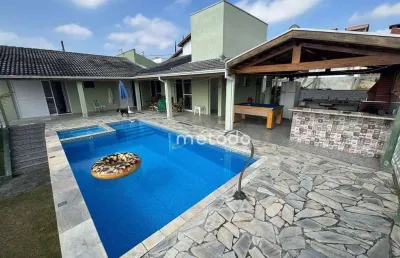 Chácara com 4 dormitórios para alugar, 1000 m² por r$ 7.448,67/mês - condomínio lago dourado - jacareí/sp