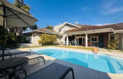 Casa com 4 dormitórios à venda, 426 m² por r$ 3.600.000 - estância guararema - guararema/sp