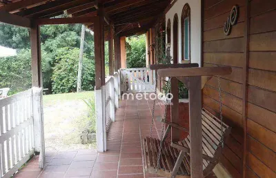 Chácara com 3 dormitórios à venda, 9365 m² por r$ 1.250.000 - parque agrinco - guararema - sp