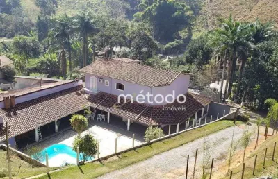 Chácara à venda, 12400 m² por r$ 1.550.000,00 - itaoca - guararema/sp