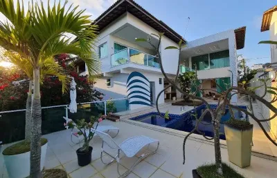 Casa vilas do atlântico | porteira fechada | rua com guarita (alameda) | portão eletrônico e segurança 24h | energia solar