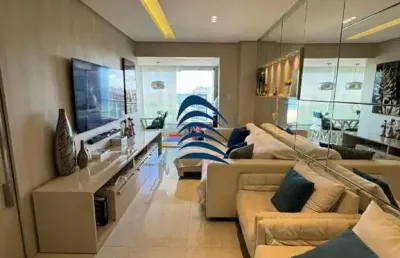 Edifício felice pituaçu  andar alto  apto de 2 quartos totais mais suíte , banheiro social , cozinha , sala , varanda gourmet e área de serviço