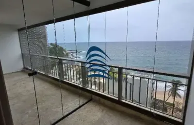 Palazzo sulmare - rio vermelho n45982 apartamento com 4 grandes suítes, sendo 1 com closet, 320 m², nascente