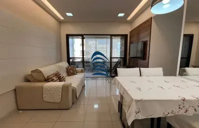 Apartamento no alphaville, 79m², 2/4 sendo 1 suíte, sanitário social, sala, varanda, cozinha, área de serviço, dependência completa com sanitário de serviço, pav. técnico, 2 vagas de garagem soltas,