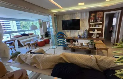Excelente apartamento com um fino acabamento no condomínio barra porto, sendo  4 suites 181m2