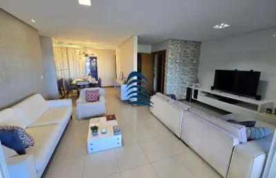 Oportunidade colina a  patamares, 3 suítes com gabinete, 164 mt2, varanda gourmet com vista mar,  4 banheiros, garden privativo de 40 mt2, 3 garagens.