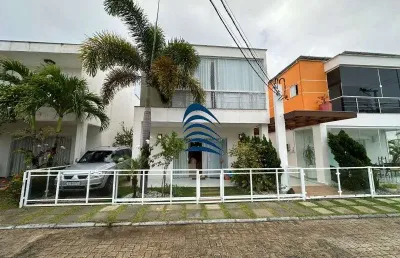 Casa duplex com fino acabamento em abrantes no condomínio ilha de boracay - proximo ao shopping busca vida - 3/4 com uma suíte