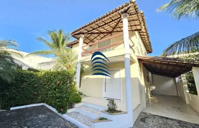 Casa | condomínio portão do sol | 150m² | 3/4 sendo 1 suíte | lavabo | varanda | dependência completa | buraquinho  lauro de freitas
