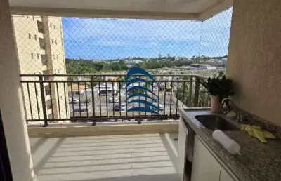 Excelente apartamento 2/4 com 1 suíte, nascente, varanda gourmet vista mar  no condomínio stupendo piatã, com 67,74 m², 1 vaga  de garagem coberta, super ventilado, andar intermediário