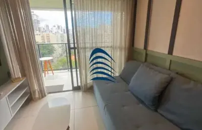 Blue barra  1/4 sala com suíte e varanda, 35,37m2 ( planta maior e com varanda ), andar alto, nascente