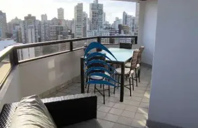 Excelente apartamento para venda no edifício lacd'annecy  porteira fechada   4 suítes todas climatizadas 303m² andar alto, linda vista
