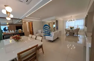 Apartamento a venda no condomínio mansão rafaelo sanzio com 151,56m² composto de 4/4, sendo 03 suítes e 01 gabinete, nascente