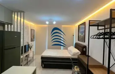 Apartamento com 1 quarto à venda na avenida octávio mangabeira, armação, salvador, 50 m2 por r$ 650.000