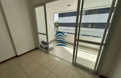 Prime ville alphaville i  apartamento andar alto, 76m²,  2 quartos, sendo uma suíte, varanda