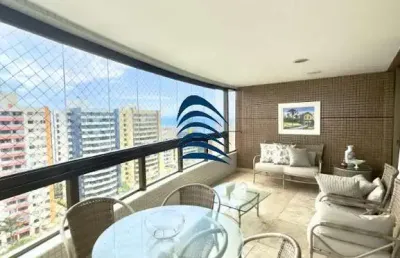 Apartamento à venda pituba ville   03 suítes | gabinete | 245 m2