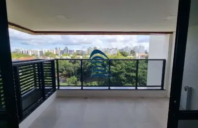 Itaigara 2/4 sendo 1 suíte alto padrão, empreendimento novo, 71,54m², varanda gourmet, vista livre e arborizada para a praça, 02 banheiros!  vaga ampl