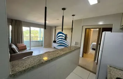 Apartamento a venda no evolution - jardim armação - 2 suítes - 77m² - vista mar - mobiliado - 01 vaga