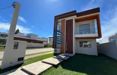 Excelente casa duplex no condomínio villa florença - abrantes